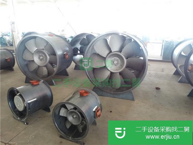 山東出售二手雙速消防排煙風機