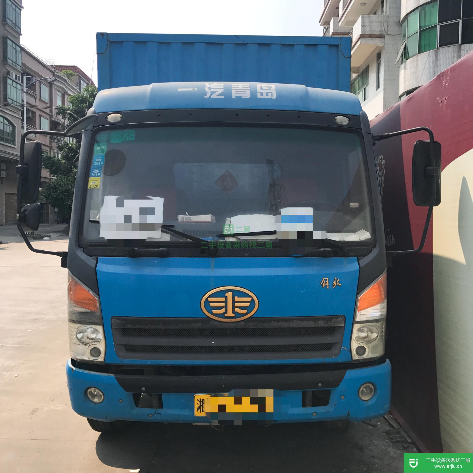 湖南出售二手解放賽麒麟中卡載貨車