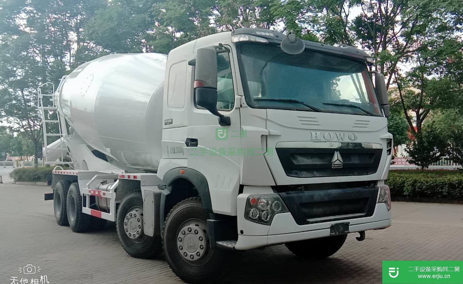 湖北出售二手重汽HOWO18方攪拌車