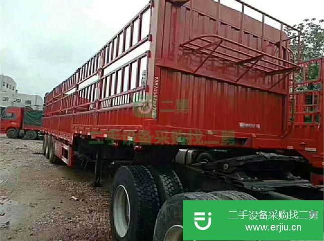 江西出售二手倉欄半掛車