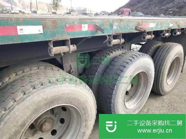河北出售二手陜汽德龍F3000掛車