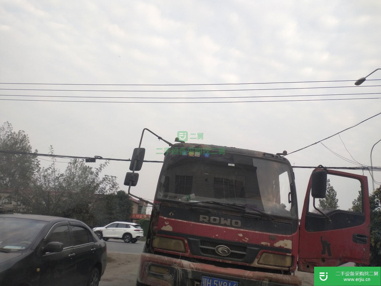湖北出售二手福田瑞沃中卡自卸車