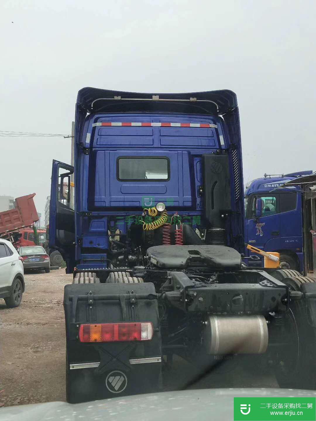 山東出售二手國五歐曼牽引車