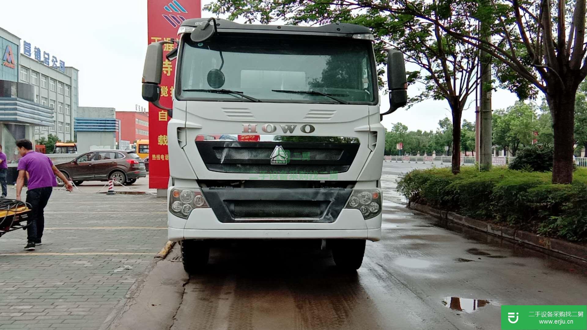 湖北出售二手重汽HOWO18方攪拌車