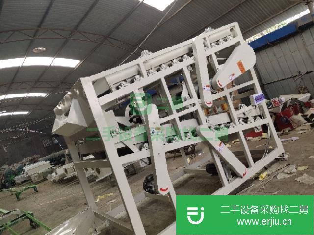 河南出售二手雙滾筒花生去尾巴機