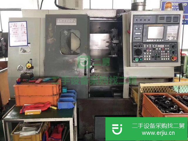 江蘇出售二手韓國威亞SKY100Z車銑中心斜線軌機床