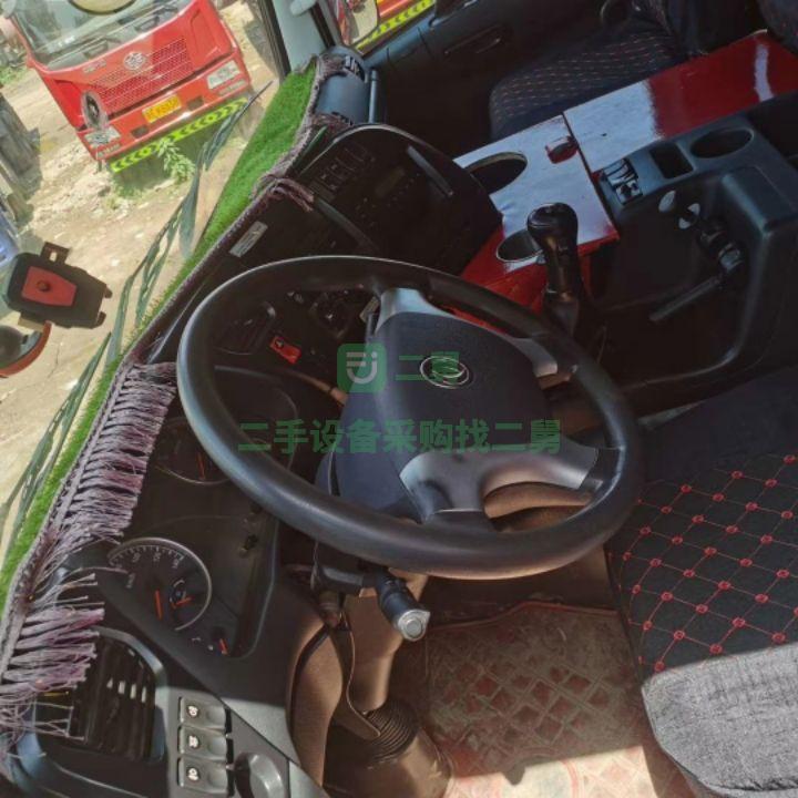 河北出售一年一個月天龍450馬力帶全保險車況原車原版牽引車