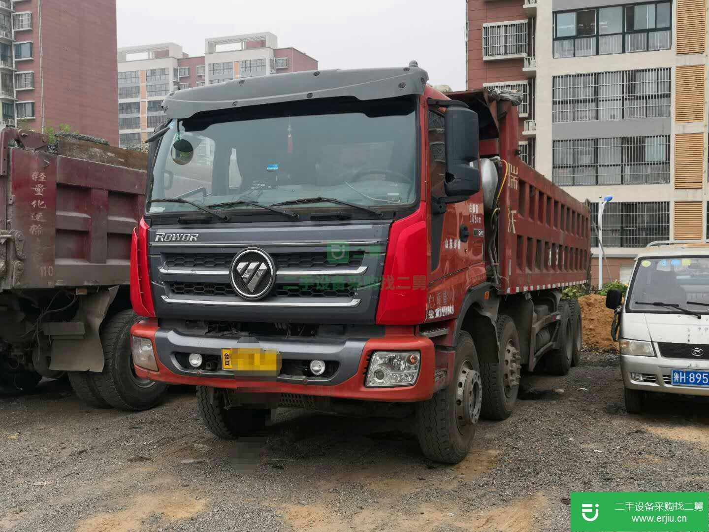 山東出售二手福田瑞沃自卸車