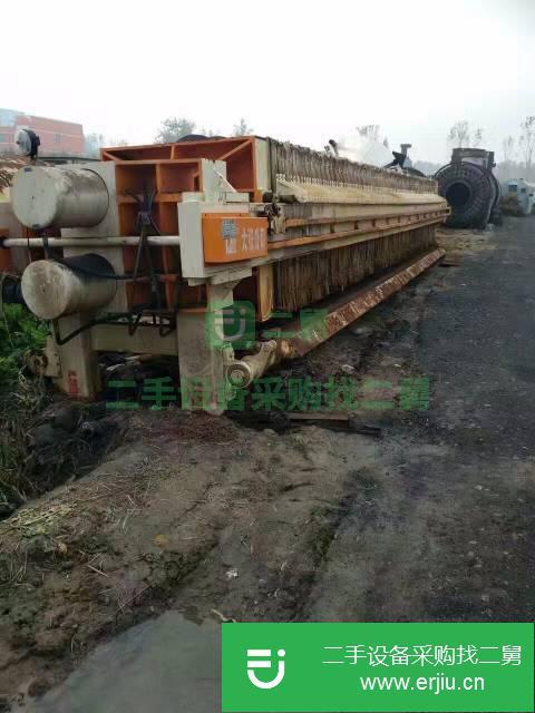 山東出售二手500平方隔膜壓濾機