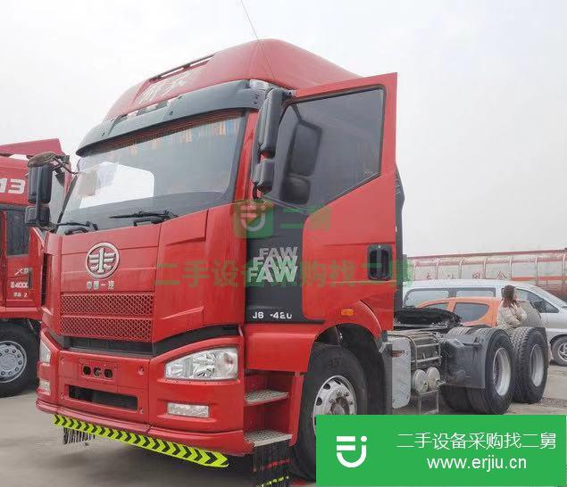 陜西出售二手一汽解放牽引車