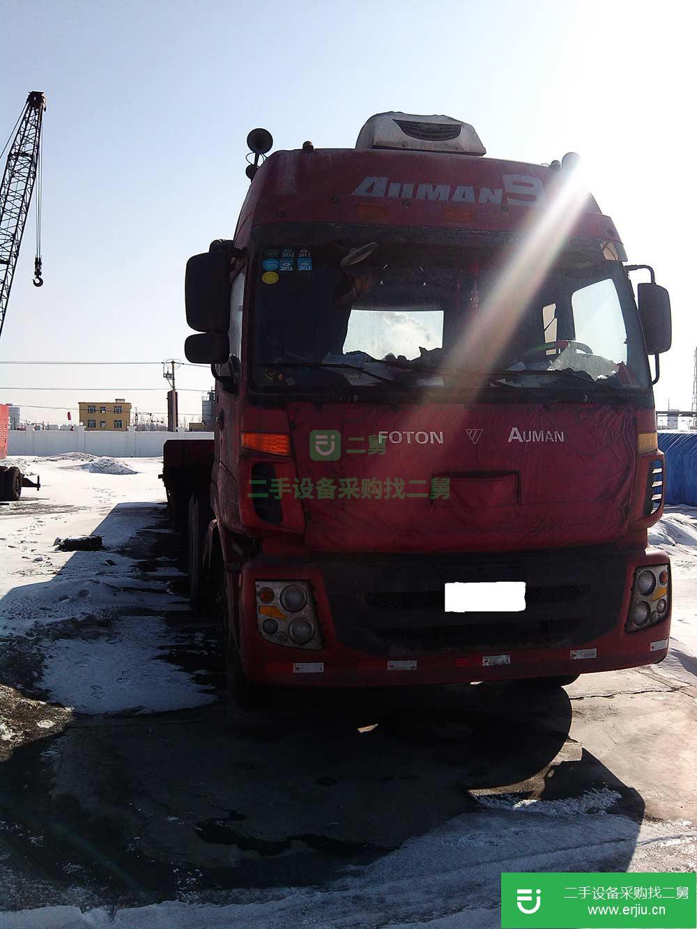 吉林出售二手福田歐曼牽引車