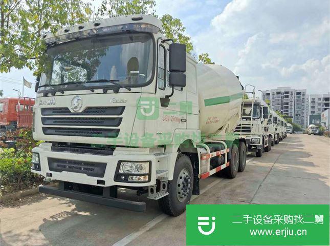 湖北出售二手陜汽德龍攪拌車F3000