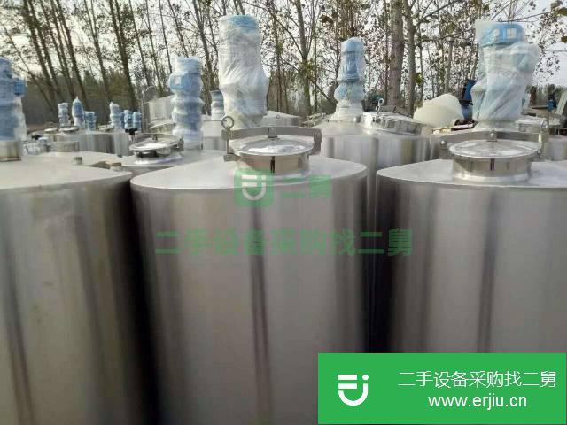 山東出售二手不銹鋼儲罐