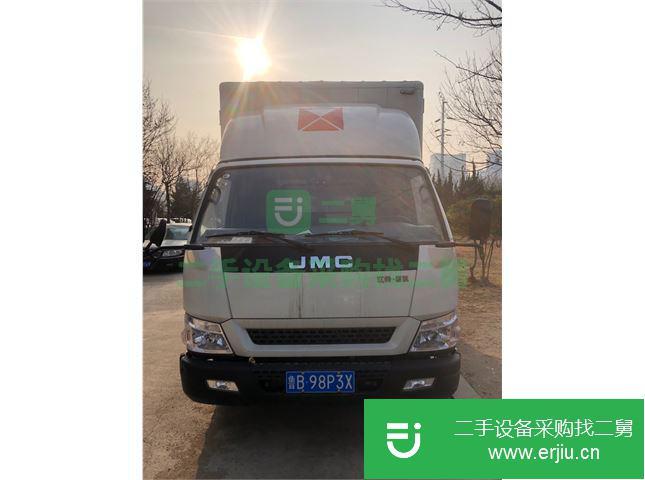 山東出售二手輕卡江鈴廂式貨車