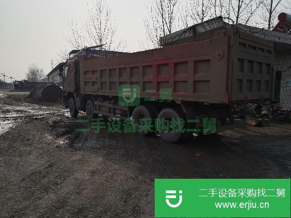 河南出售二手一汽解放J6P自卸車