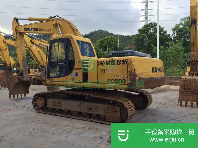 廣東出售二手小松200-6挖掘機