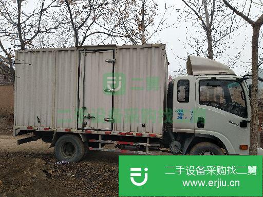 河南出售二手祺運輕卡廂式貨車