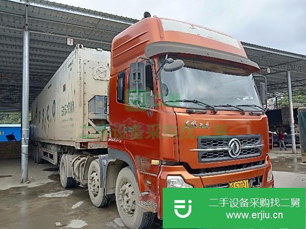 河南出售二手東風(fēng)天龍冷藏車(chē)