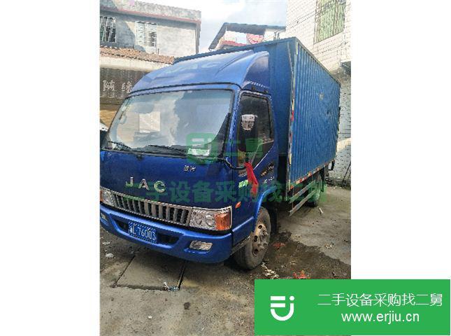 湖南出售二手江淮駿鈴廂式貨車