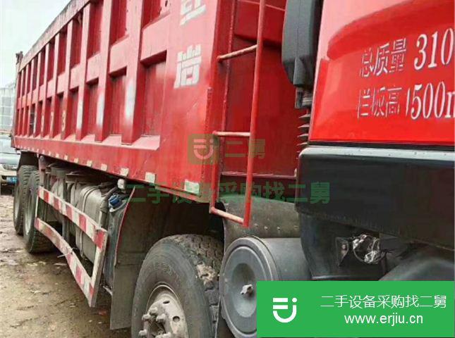 江西出售二手上汽紅巖杰獅自卸車