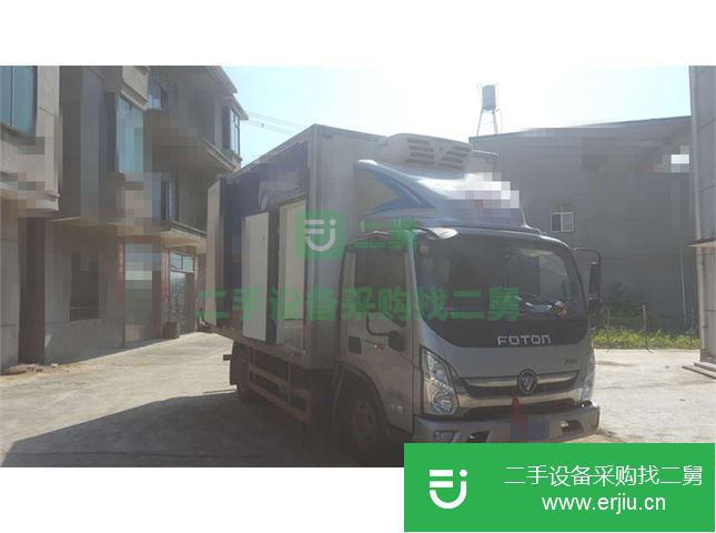 江西出售二手141馬力廂式寬體冷藏車