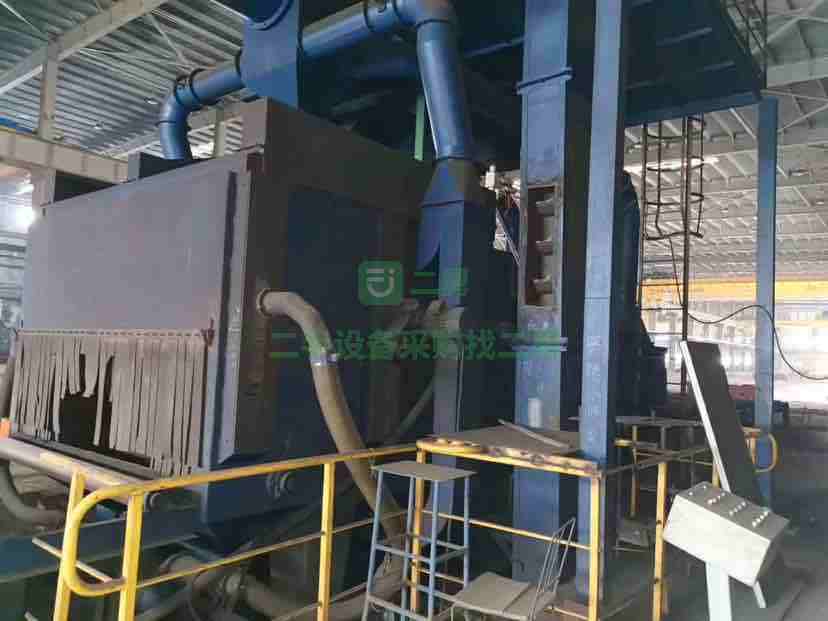 河北出售青島雙星鋼板拋丸機，鋼板預處理生產線