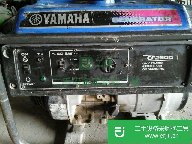 新疆出售二手雅馬哈EF2600汽油發電機