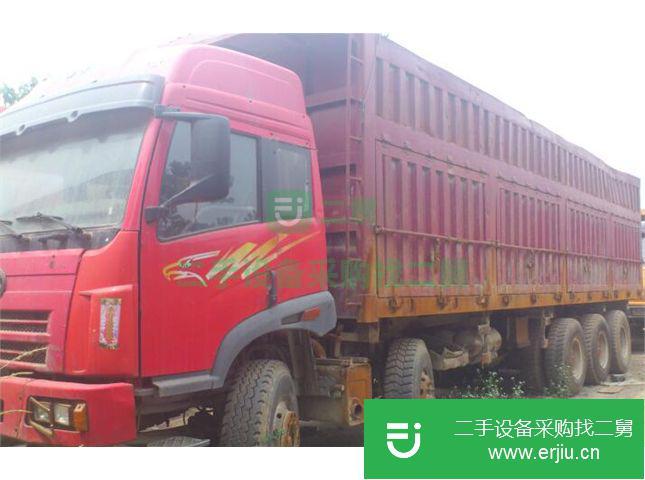 河南出售二手解放前四后十二自卸車