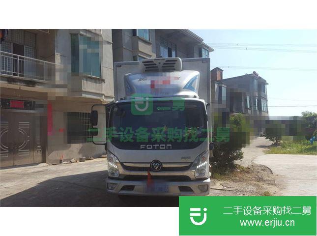 江西出售二手141馬力廂式寬體冷藏車