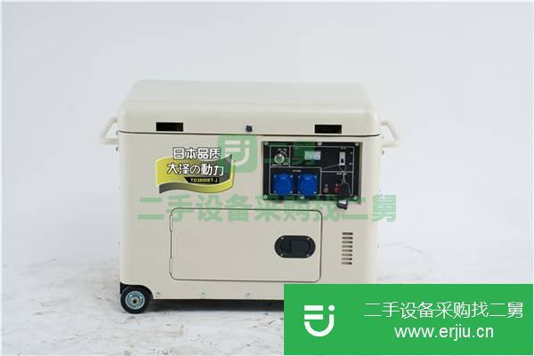 內(nèi)蒙古出售二手8KW靜音柴油發(fā)電機(jī)