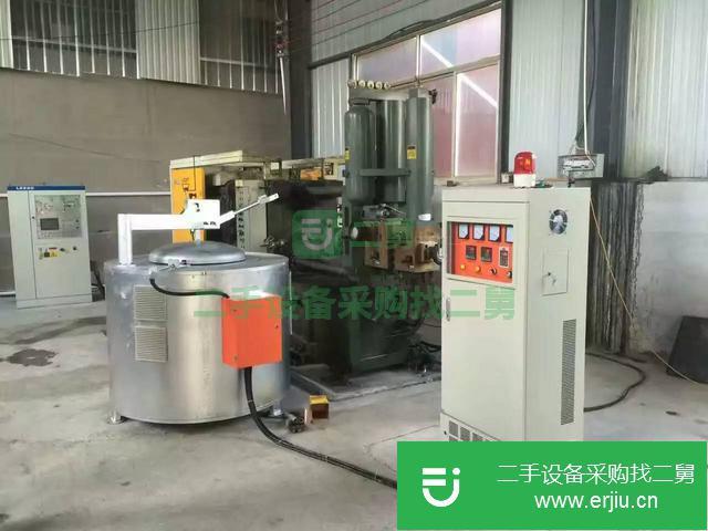 河北出售二手全智能電磁熔鋁爐