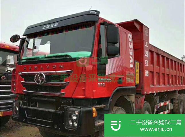 江西出售二手上汽紅巖杰獅自卸車