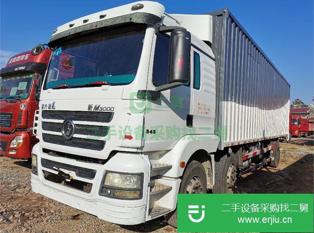 江西出售二手陜汽重卡前四后四廂式貨車