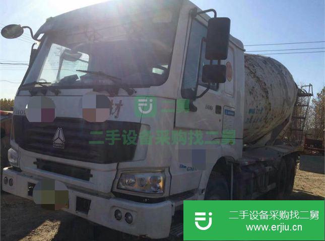 山東出售二手豪沃攪拌罐車