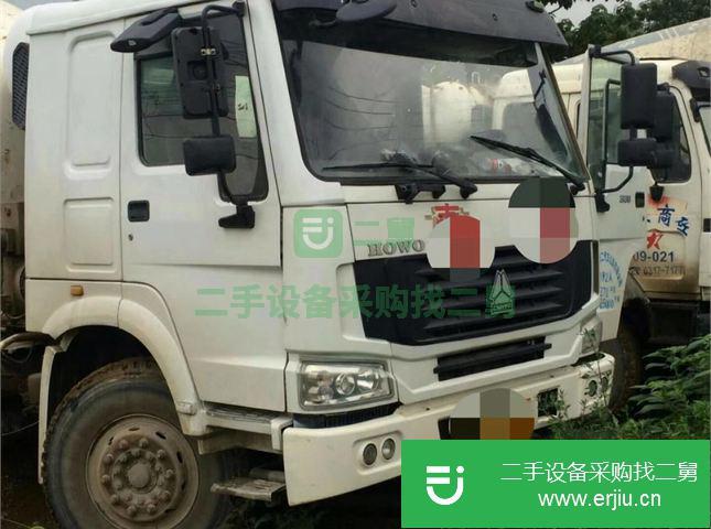 山東出售二手豪沃攪拌罐車