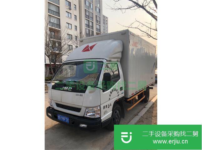 山東出售二手輕卡江鈴廂式貨車