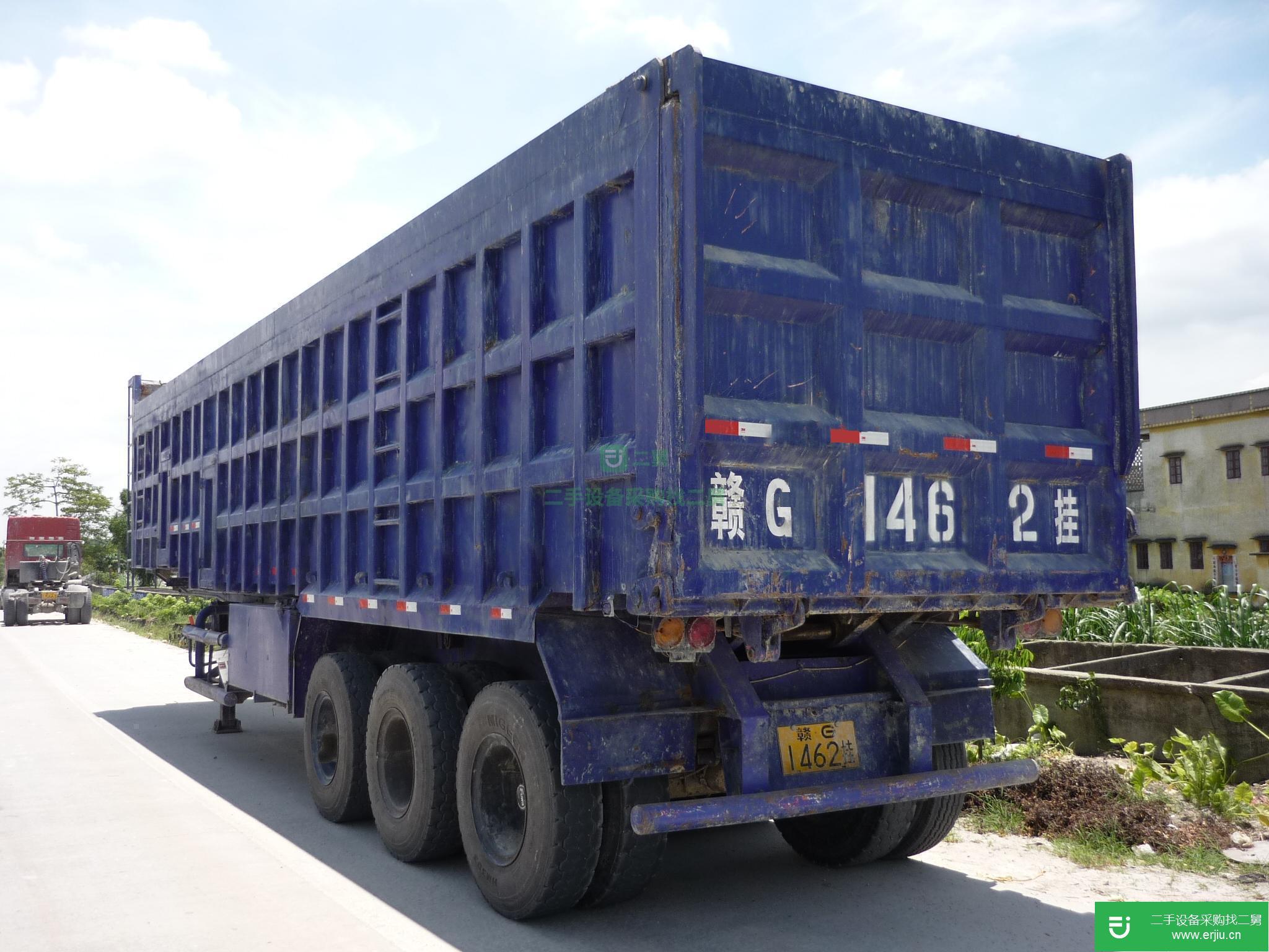 廣東出售二手重型自卸掛車