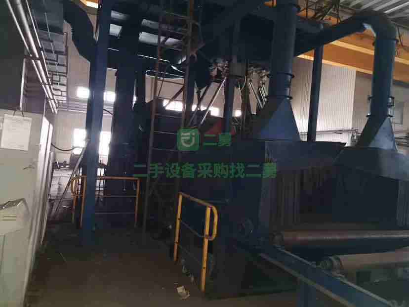 河北出售青島雙星鋼板拋丸機，鋼板預處理生產線