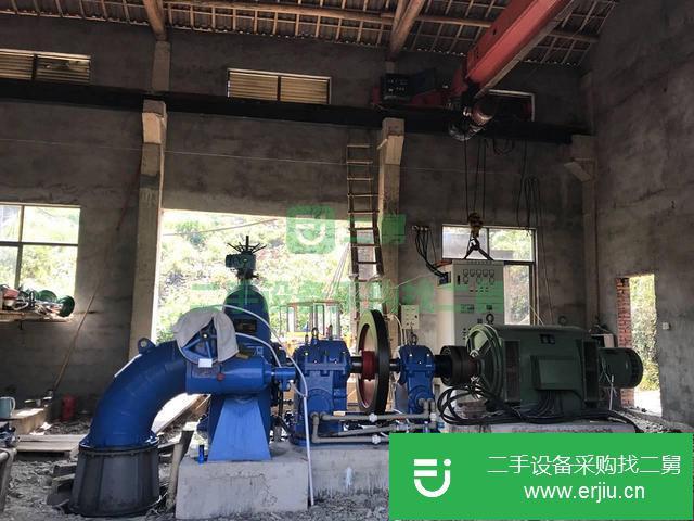 江西出售二手水力水輪發電機