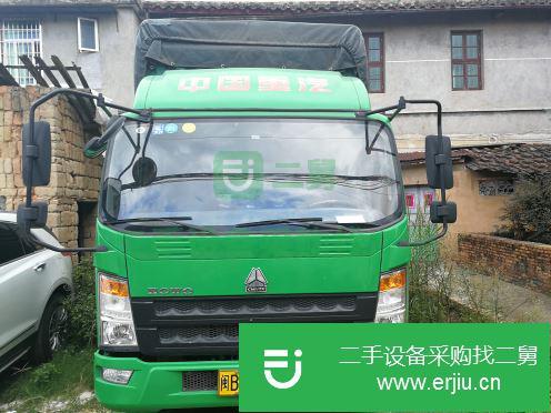 福建出售二手豪沃中型倉柵式貨車