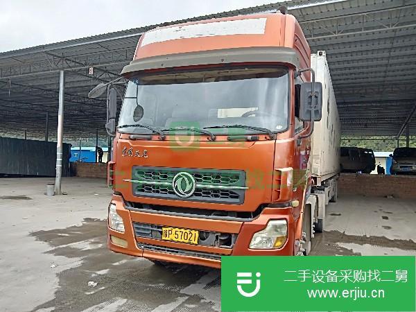 河南出售二手東風(fēng)天龍冷藏車(chē)