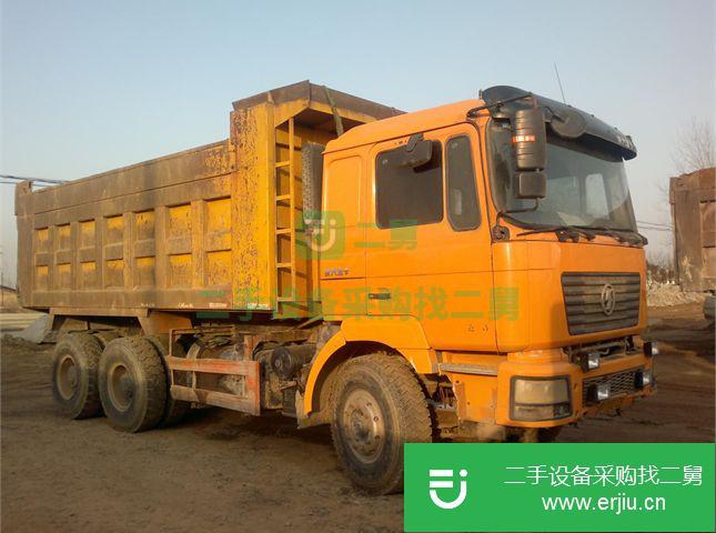 江蘇出售二手陜汽重卡德龍F2000自卸車