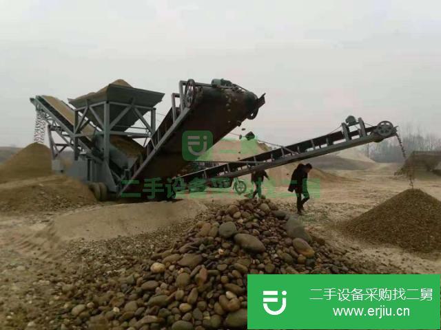 河北出售二手滾筒篩沙機