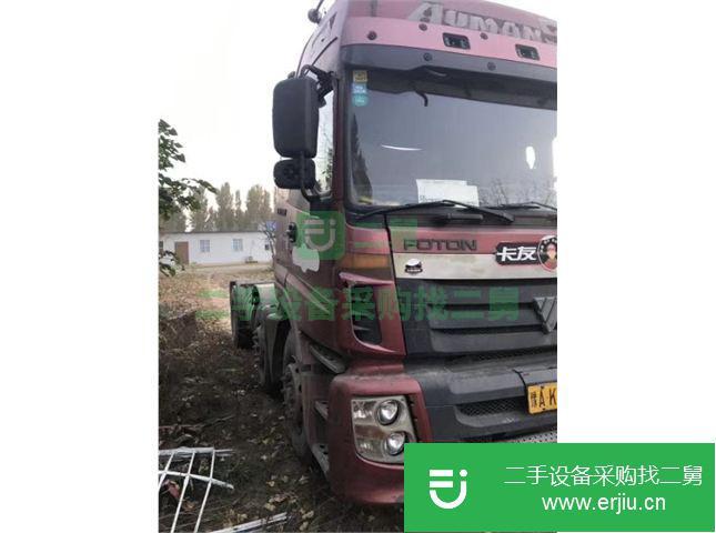 河南出售二手福田歐曼牽引車