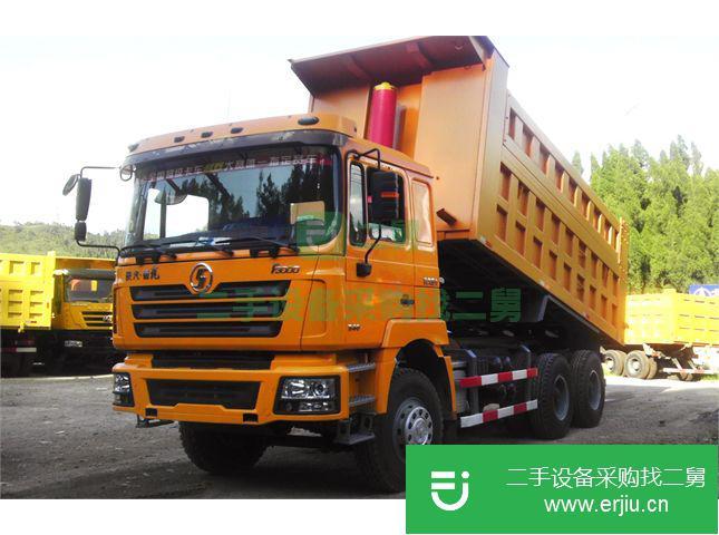 湖北出售二手載貨車陜汽重卡德龍F3000自卸車