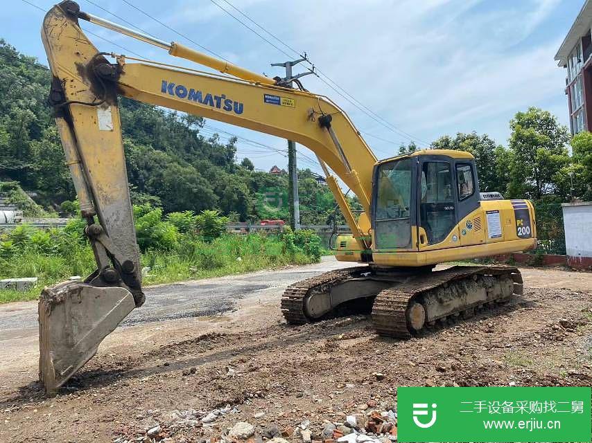 浙江省出售二手小松 PC200-7 挖掘機