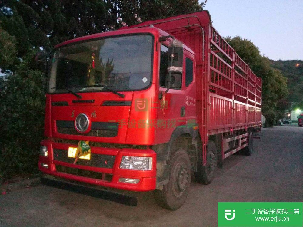 江蘇出售二手東風天威9.6米高欄貨車