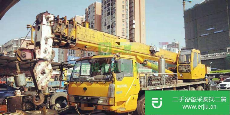 湖南出售二手長江20噸4節(jié)臂吊車