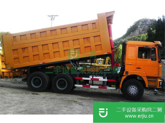 湖北出售二手載貨車陜汽重卡德龍F3000自卸車