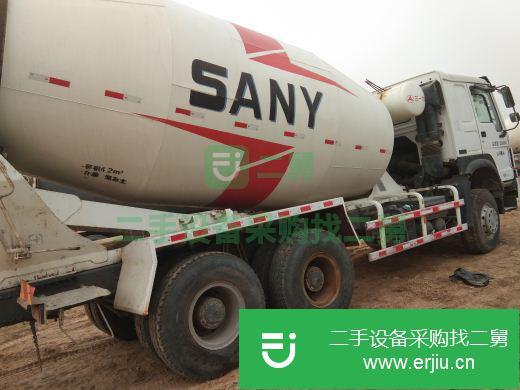 山東出售二手三一重工混凝土攪拌車